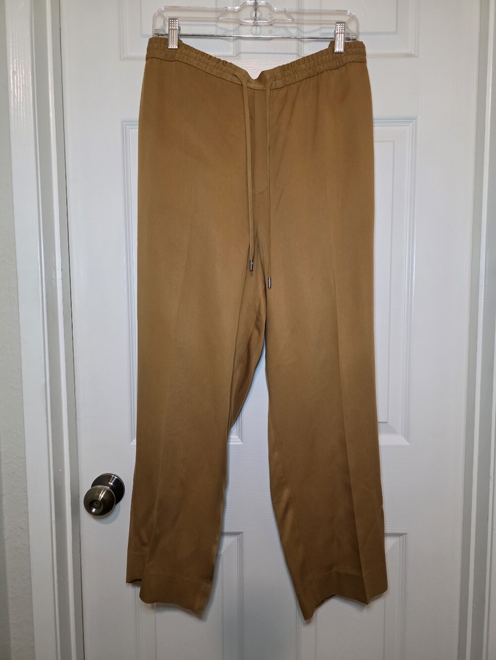 Banana Republic camel drawstring pants Sz XXL
